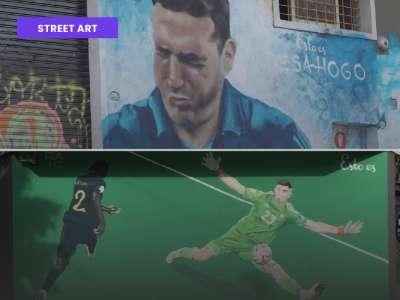 Copa América + Street Art + Marcas