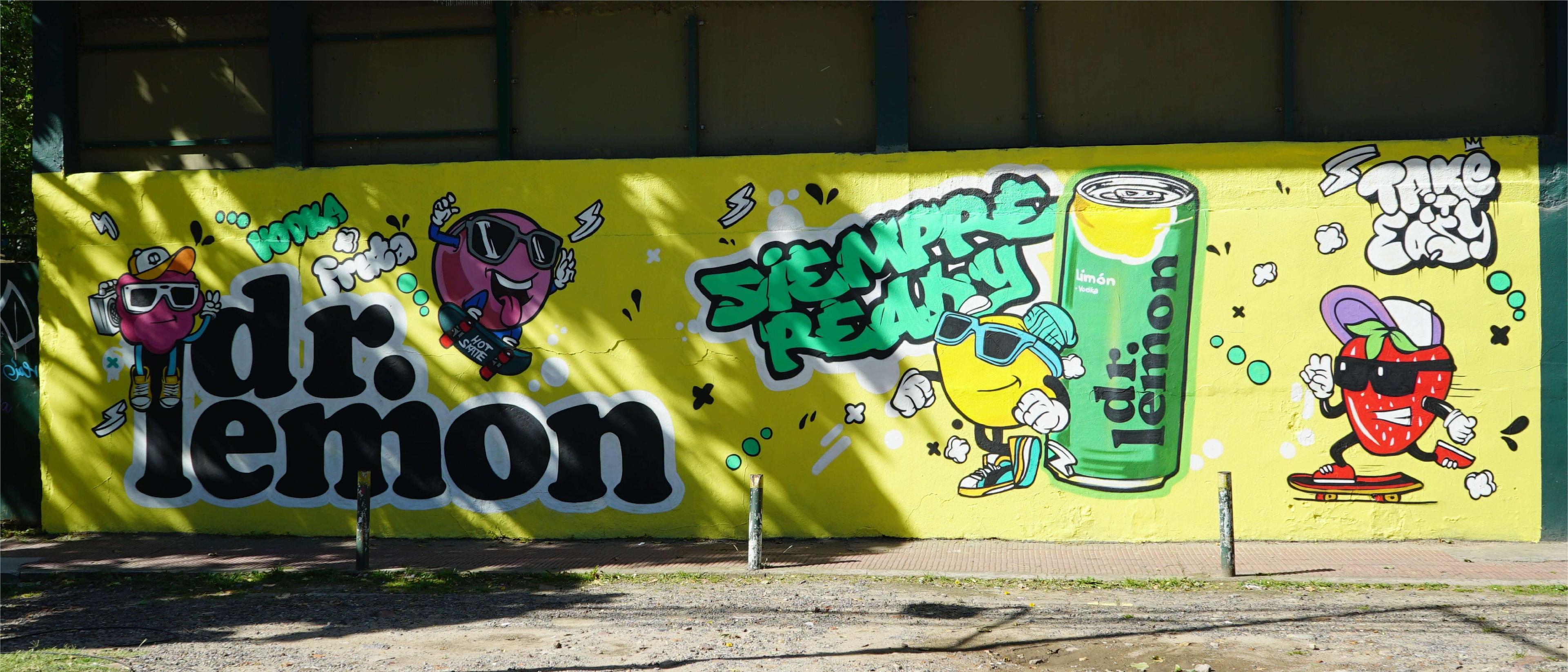 mural de Dr lemon