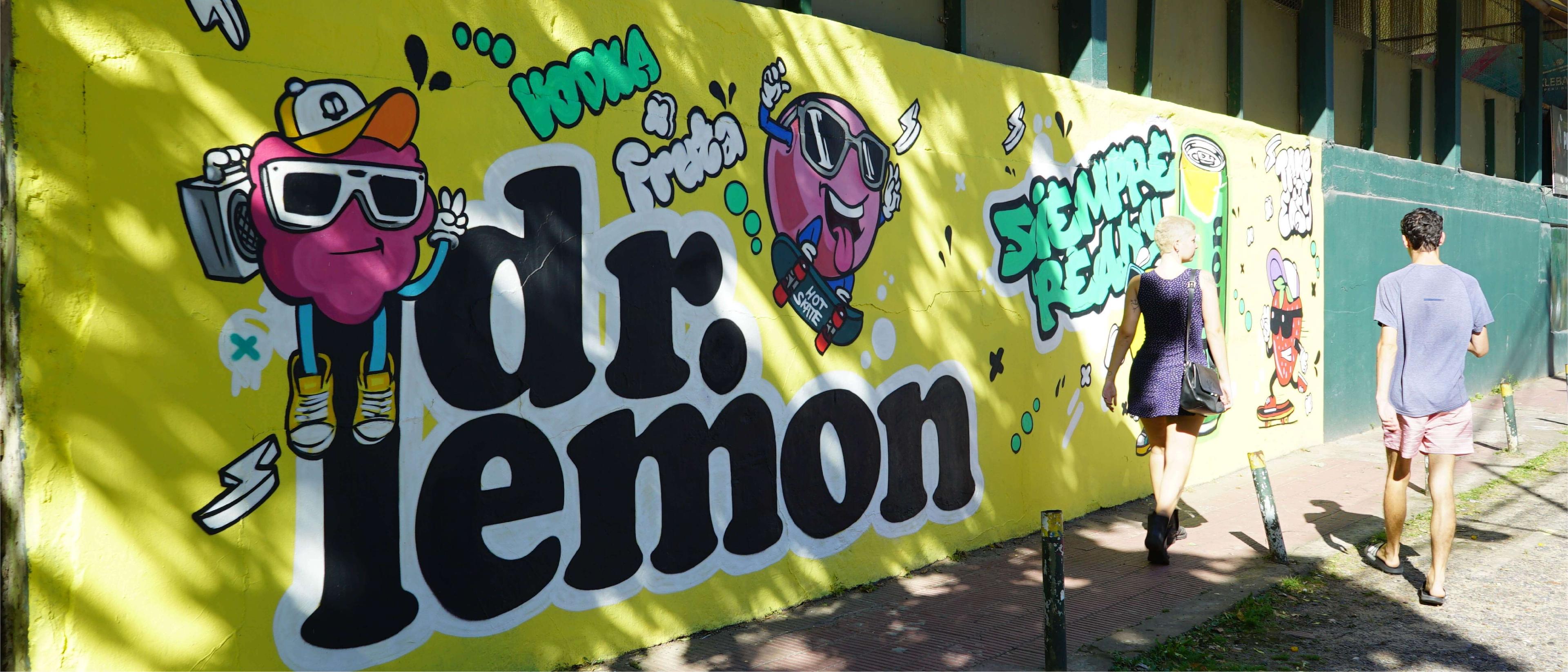 proceso de creación del mural