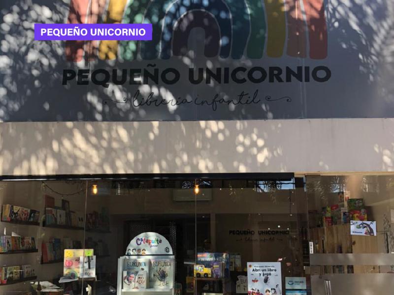 Pequeño Unicornio y su mural solidario para el día de la niñez