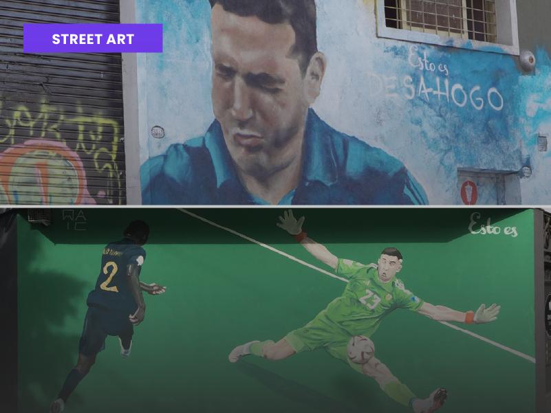 Copa América + Street Art + Marcas